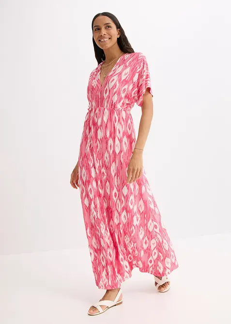 Maxi jurk van een zachte viscosemix, bonprix