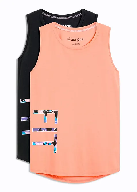 Outdoor shirt (set van 2), bonprix