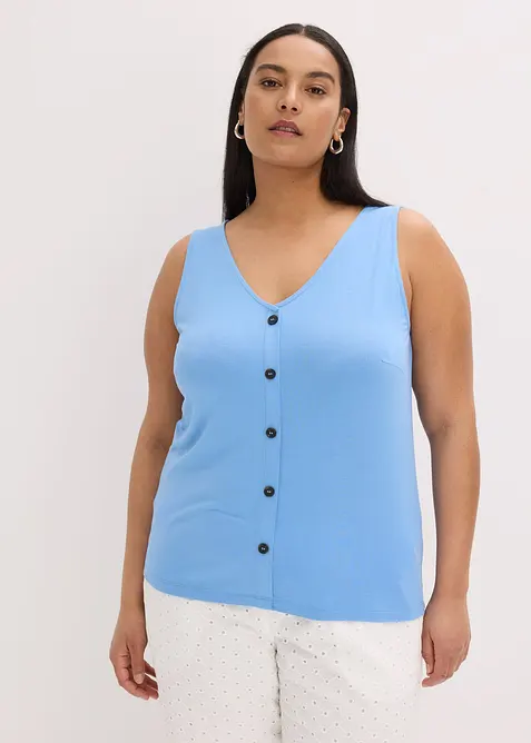 Top met knopen voor, bonprix