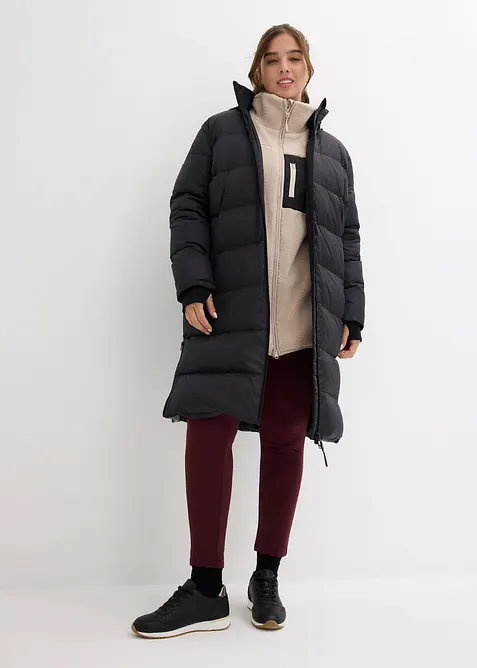 Lange outdoor jas met gerecycled dons en isolerende warmtetechnologie, bonprix