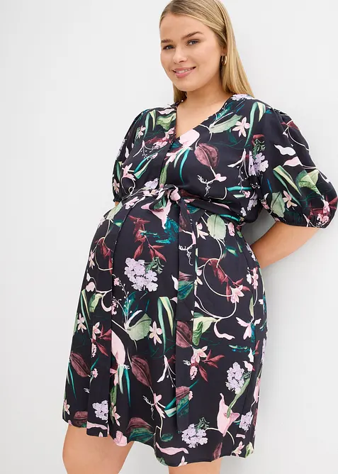 Zwangerschapsjurk / voedingsjurk van viscose, bonprix