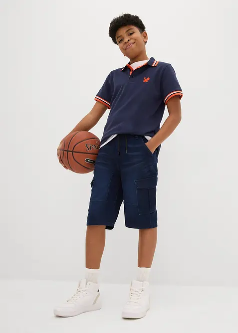 Sweatjeans bermuda, regular fit, bonprix