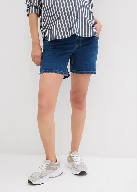Zwangerschapsshort van stretchkatoen denim, bonprix
