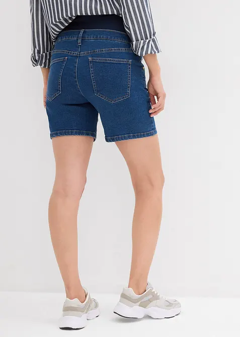 Zwangerschapsshort van stretchkatoen denim, bonprix