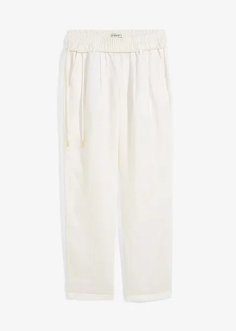 Instapbroek van puur linnen, bonprix