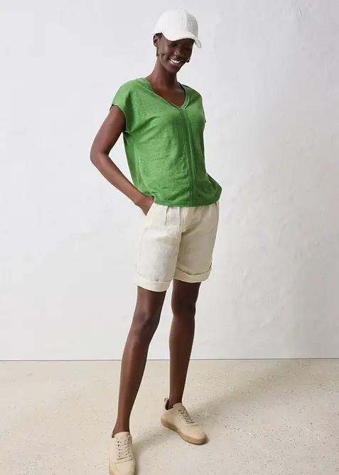 Shirt van puur linnen, bonprix