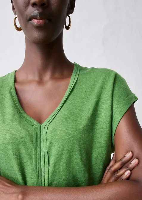 Shirt van puur linnen, bonprix