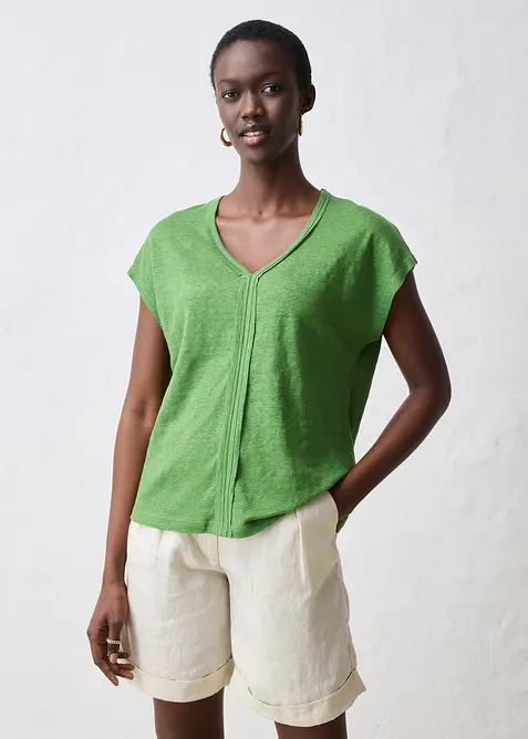 Shirt van puur linnen, bonprix