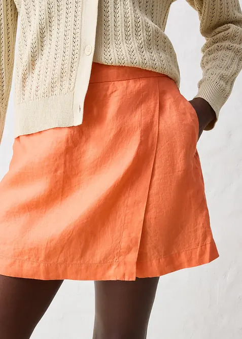 Rok van linnen, bonprix