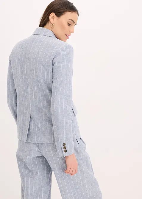 Blazer met linnen, bonprix