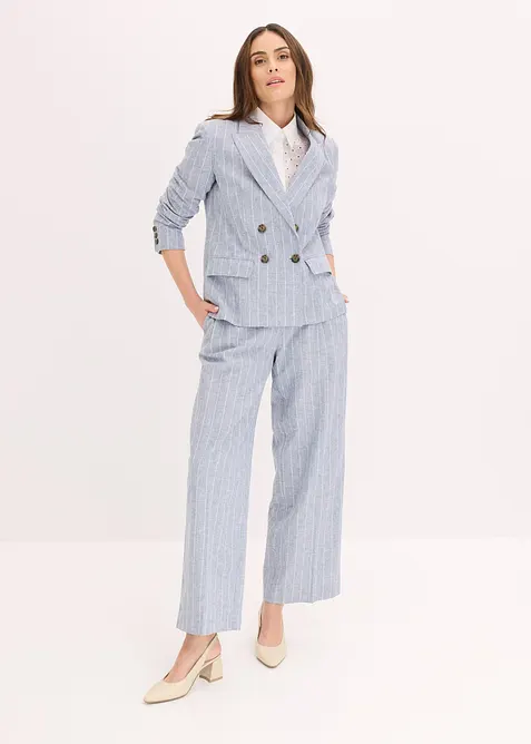 Blazer met linnen, bonprix