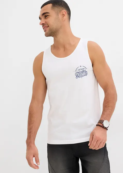 Tanktop (set van 3), bonprix