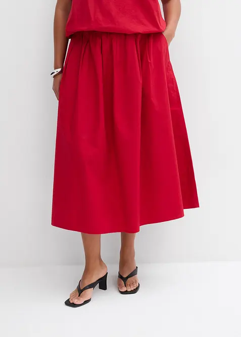 Midirok van puur katoen, bonprix