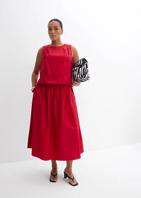 Midirok van puur katoen, bonprix