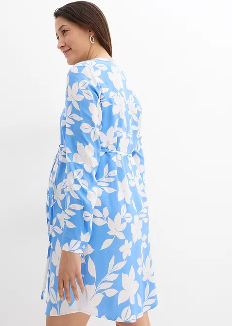 2-in-1 zwangerschapsjurk van vloeiende viscose, bonprix