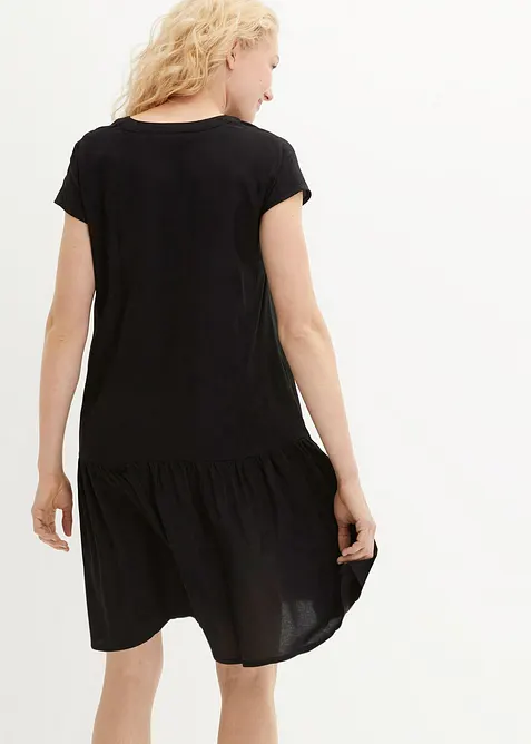 Knielange tuniekjurk van viscose, bonprix