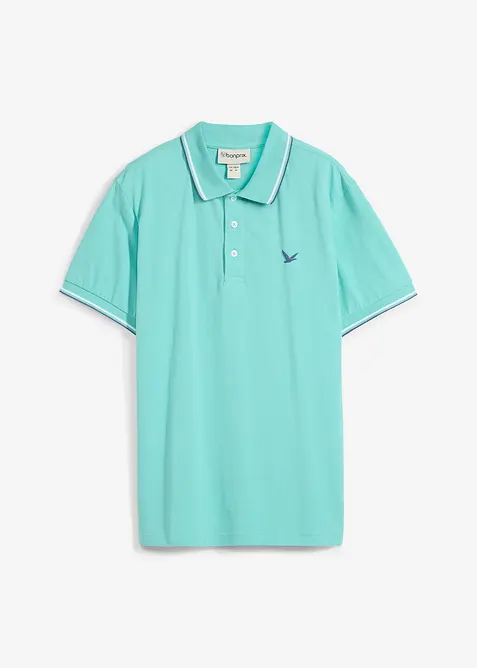Piqué poloshirt van biologisch katoen, bonprix