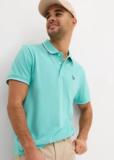 Piqué poloshirt van biologisch katoen, bonprix