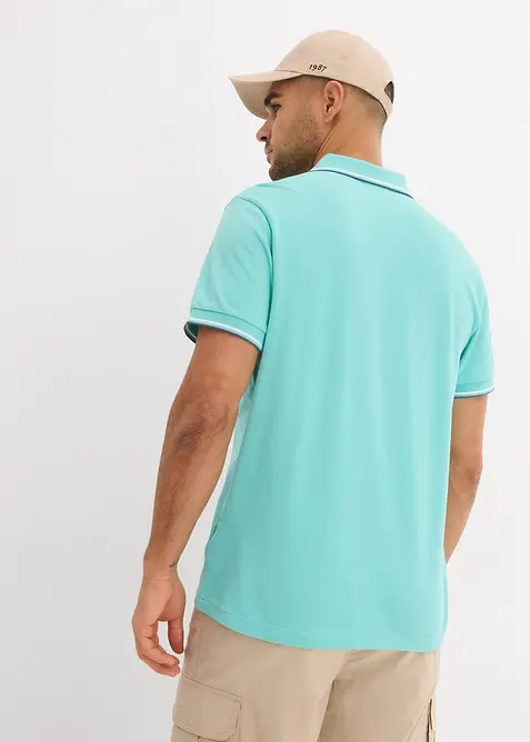 Piqué poloshirt van biologisch katoen, bonprix