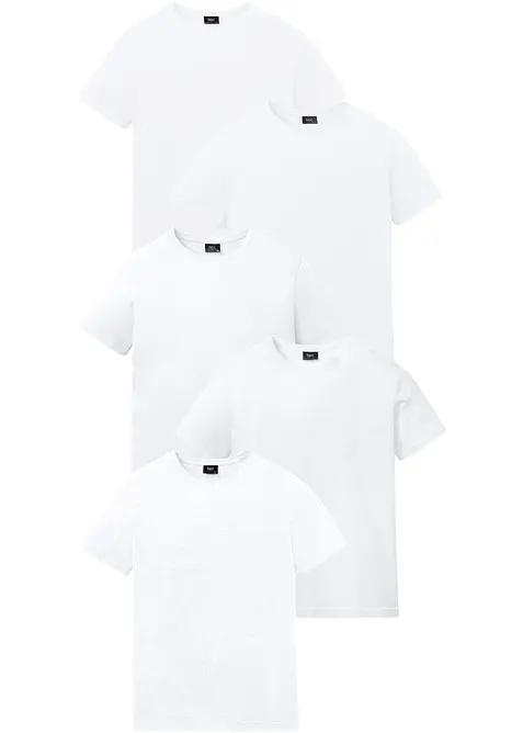 T-shirt (set van 5), bonprix