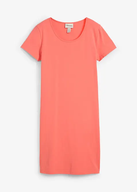 Jersey jurk met biologisch katoen en stretch, bonprix