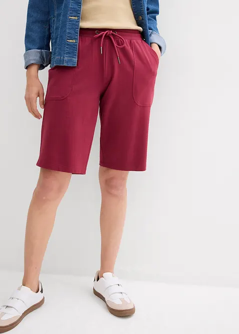 Sweat bermuda van katoen, bonprix