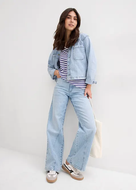 T-shirt, gestreept, bonprix