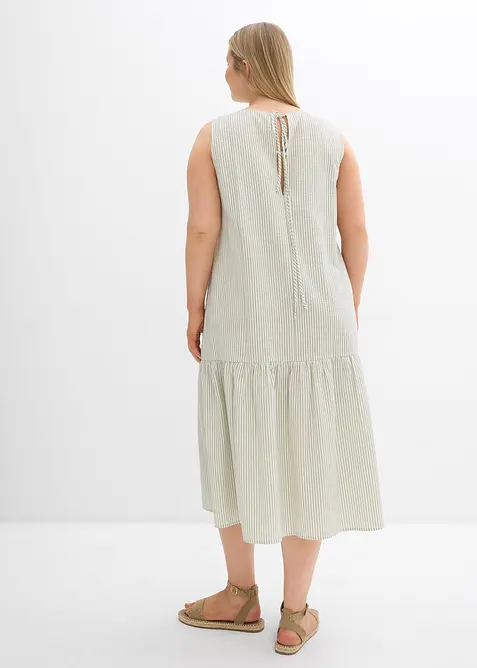 Midi jurk in A-lijn, bonprix