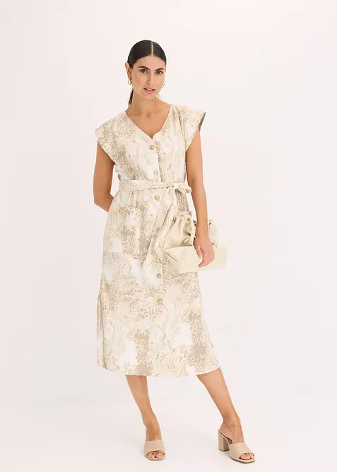 Jurk met ceintuur (2-dlg. set), bonprix