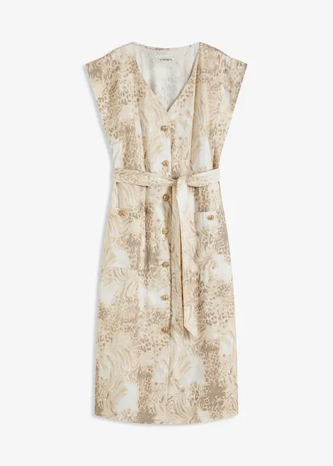 Jurk met ceintuur (2-dlg. set), bonprix