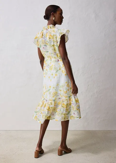 Maxi jurk van ranie met een elegante bloemenprint, bonprix