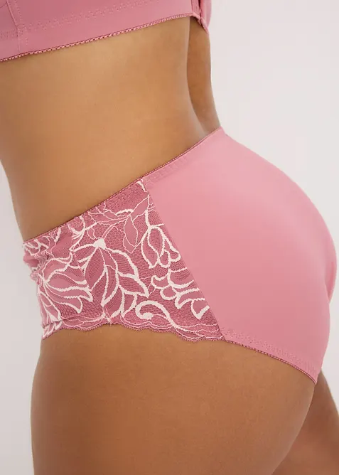 Maxislip met sierlijk kant, bonprix