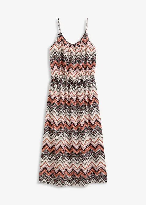 Jurk met spaghettibandjes, bonprix