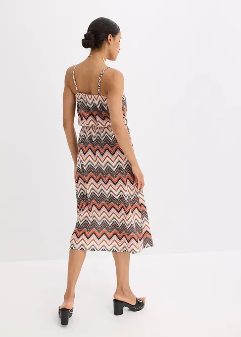 Jurk met spaghettibandjes, bonprix