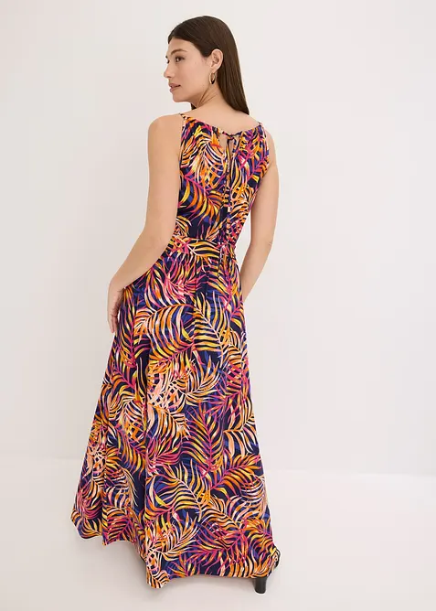 Gedessineerde jersey jurk, bonprix