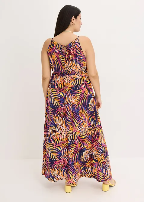 Gedessineerde jersey jurk, bonprix