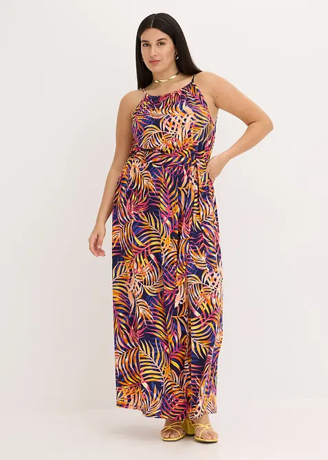 Gedessineerde jersey jurk, bonprix