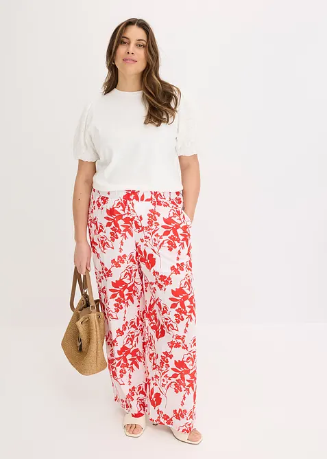 Broek van puur katoen, bonprix