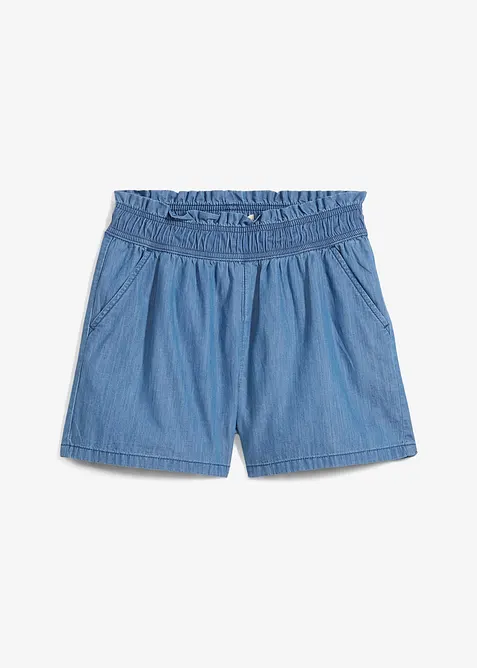Slip-on shorts van puur katoen, bonprix