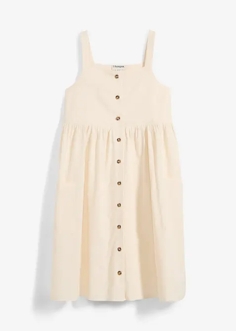 Jurk met spaghettibandjes, bonprix