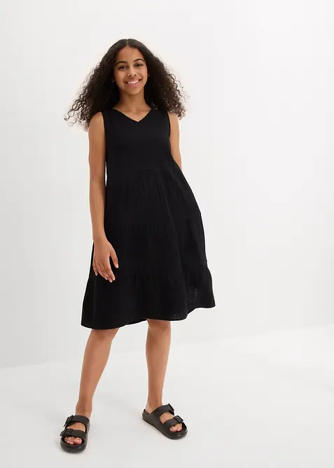 Jurk met spaghettibandjes, bonprix