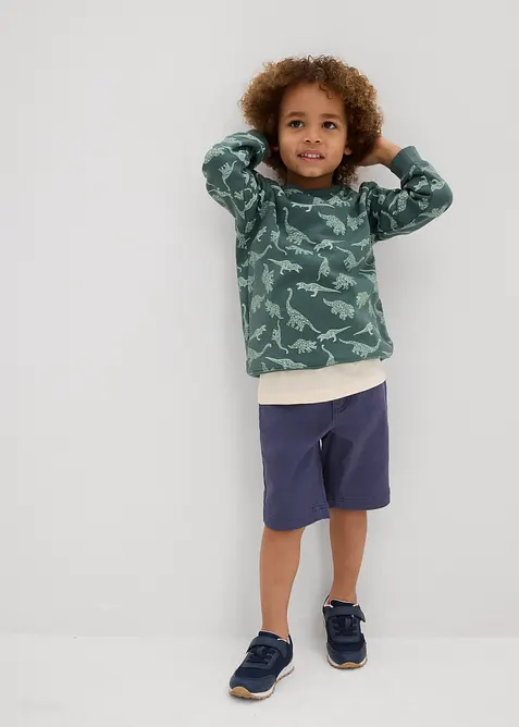 Regular fit stretch bermuda, bonprix