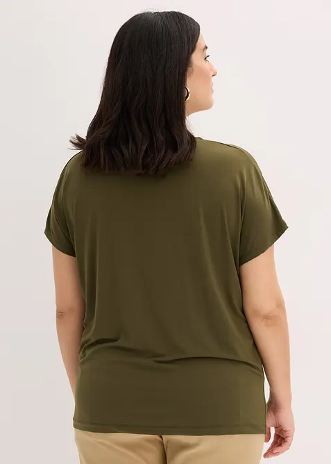 Shirt met een decoratieve ring, bonprix