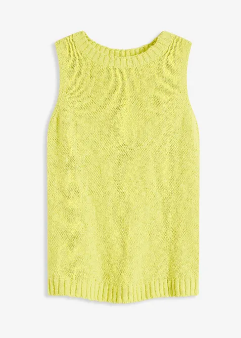 Gebreide top van katoen, bonprix