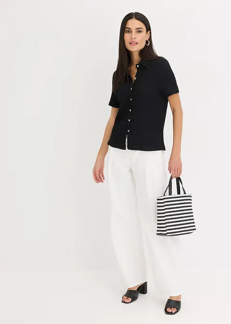 Blouse met structuur, bonprix