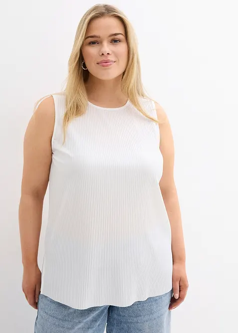 Blousetop met gerecycled polyester, bonprix