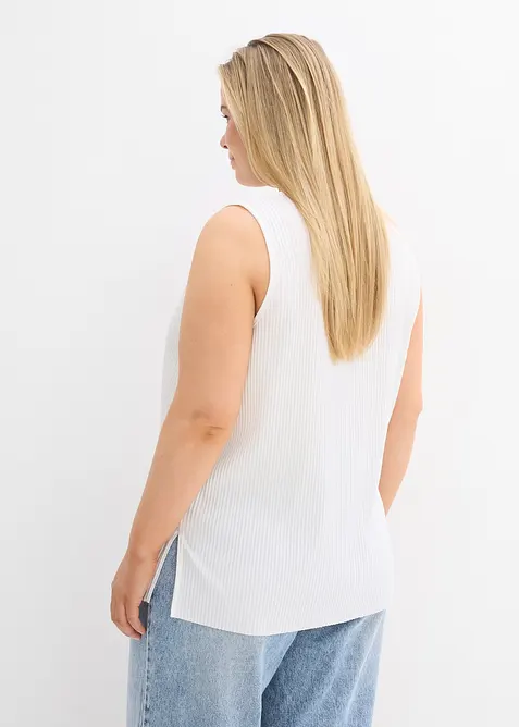 Blousetop met gerecycled polyester, bonprix