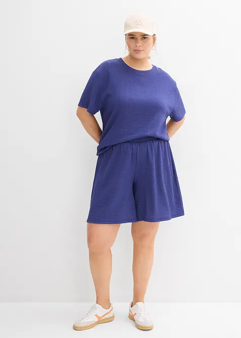 Instapshort van borken cr&egrave;pe, bonprix