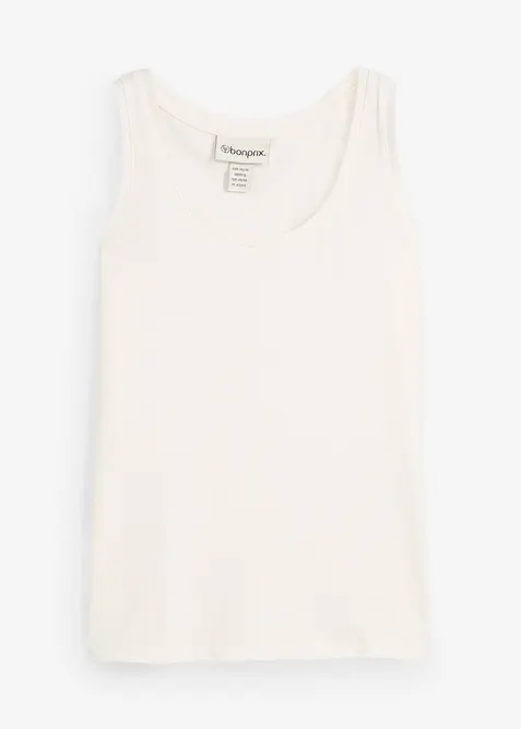 Tanktop met zijde, bonprix