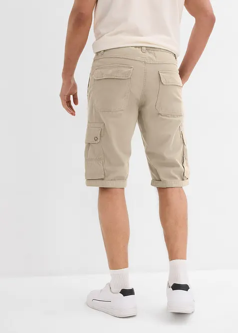 Cargo bermuda van katoen, regular fit, bonprix